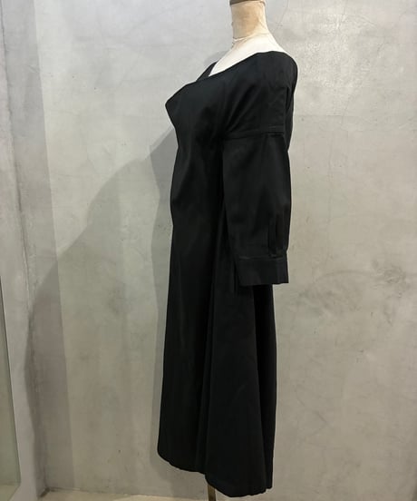 Yohji Yamamoto Deformation Cotton Dress BK