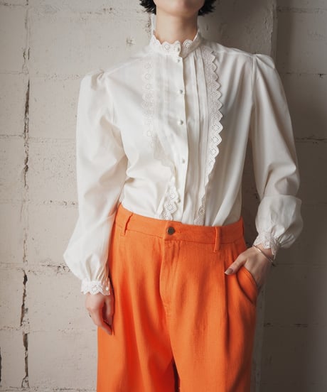 Front Lace Design Blouse WH