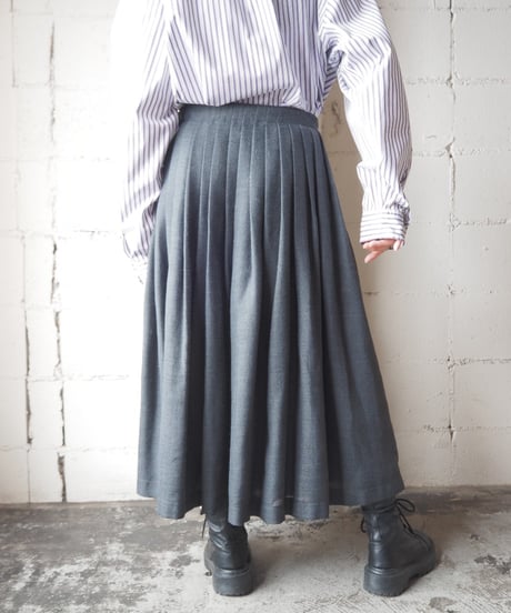 tricot COMME des GARÇONS Wrap Pleated Skirt GR