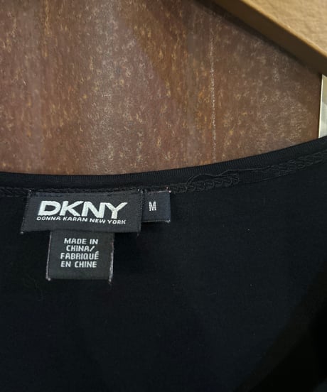 DKNY Color Panelled Long Sleeve Dress BK BE IV