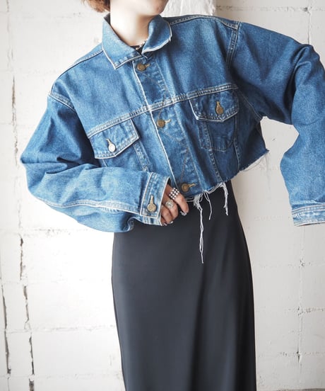 Remake Cutoff Denim Jacket NV