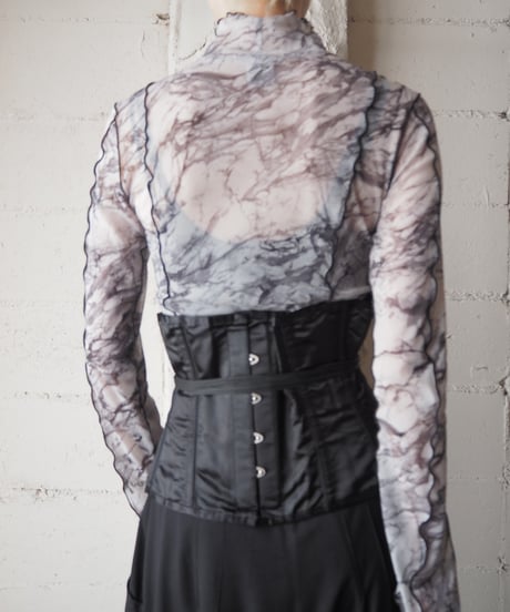Lace Up Corset BK