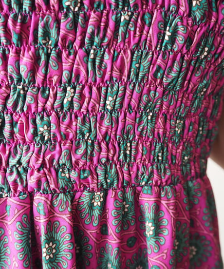 Small Pattern Camisole Dress PI