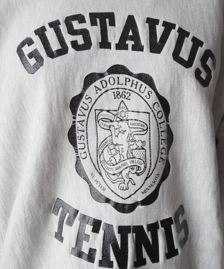1980's Champion Revers Weave GUSTAVUS TENNIS GRBK