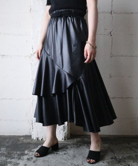 Design Flared Skirt BK