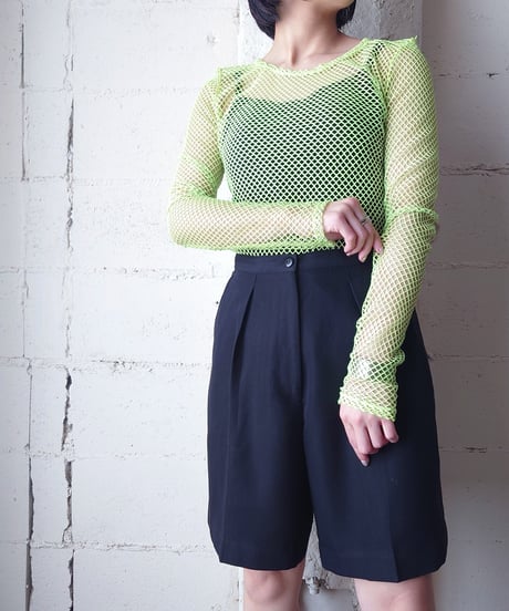 Mesh Long Sleeve Tee YGN