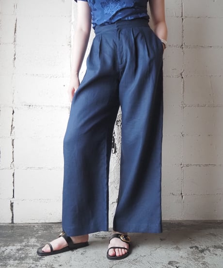 TED BAKER Linen Wide Leg Pants NV
