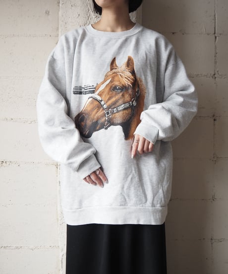 Horse Print Sweat GR