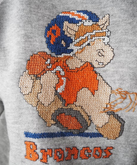 "Broncos" Embroidery Sweat GR