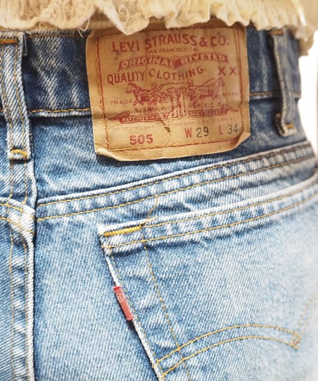 Levi's 505 USA Crashed Denim BL