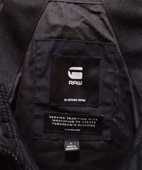 G STAR RAW Hood Zip Up Blouson BK