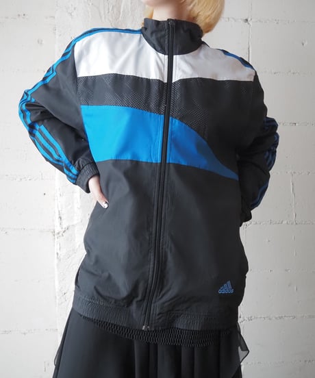 adidas Tricolor Nylon Jacket BKBLWH