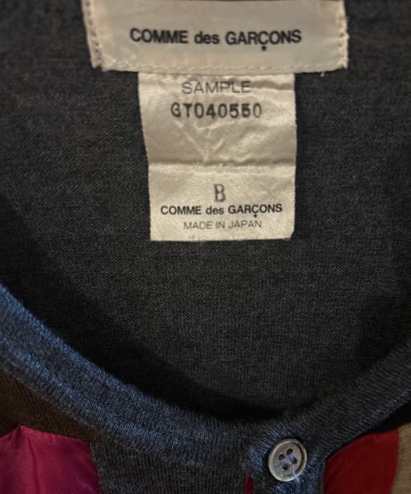 COMME des GARÇONS  Patchwork Knit GR
