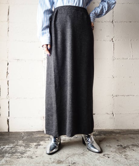Knit long Skirt GR
