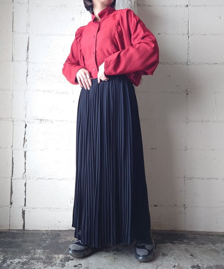 Dolman Sleeve Gather Shirt RE