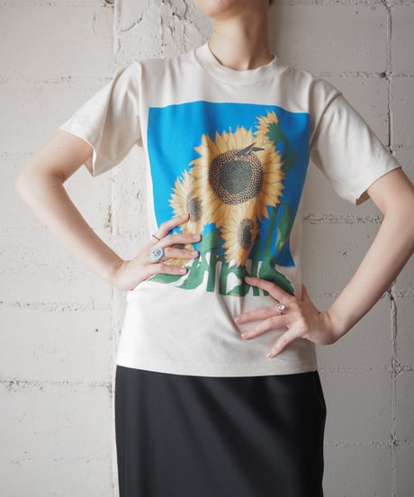 Sunflower Print Tee IV