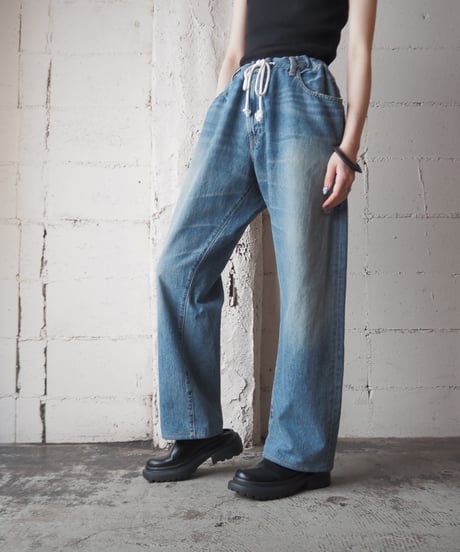 Ralph Lauren Drawstring Denim Pants BL