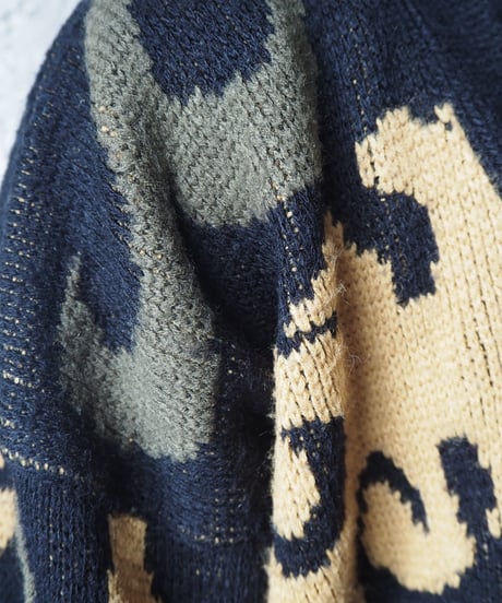 Botanical Pattern Cardigan BKMUKA