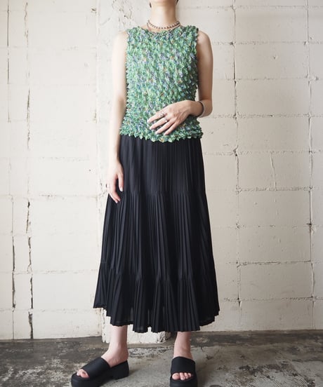 Sleeveless Popcorn Tops GNYE
