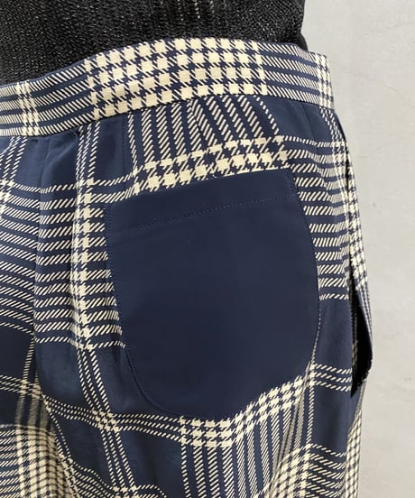 Ralph Lauren Check Pattern Tuck Pants BKBE