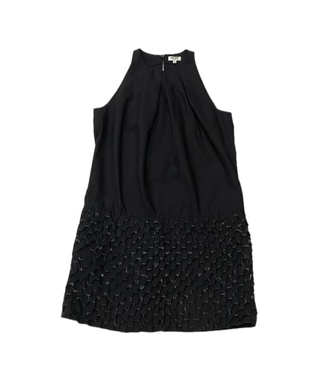 KENZO Tuck & Slash Mini Dress BK