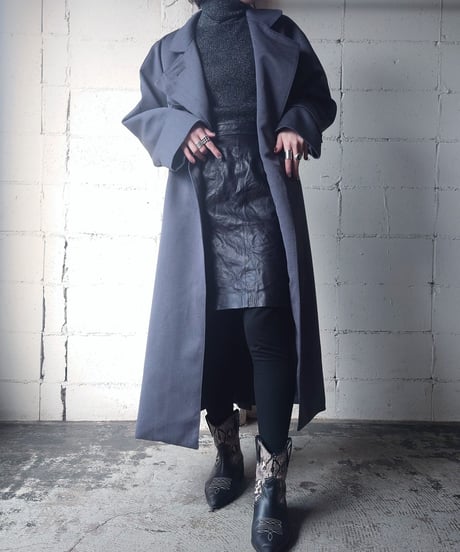 Asymmetric Design Coat GR