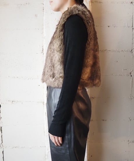 POLO Ralph Lauren Fur Vest BE