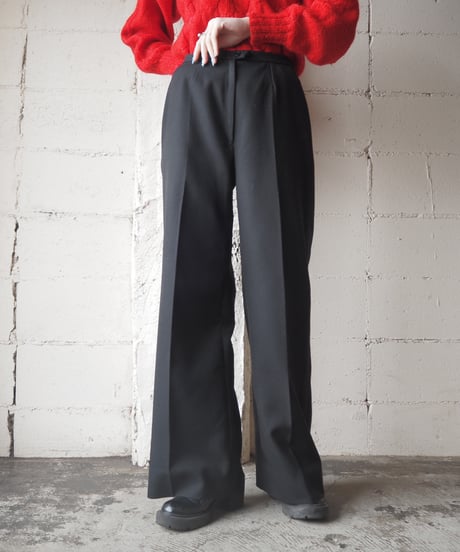 Wide Silhouette Pants BK
