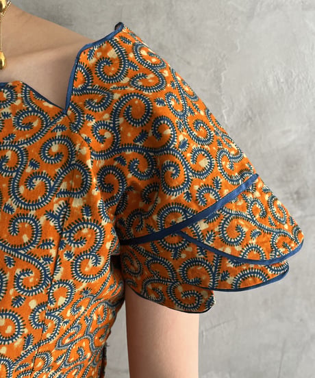 African Batik Blouse OR