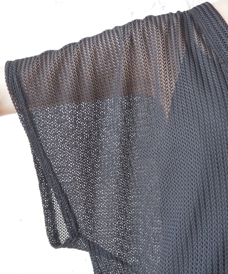 Mesh Vneek Tops BK