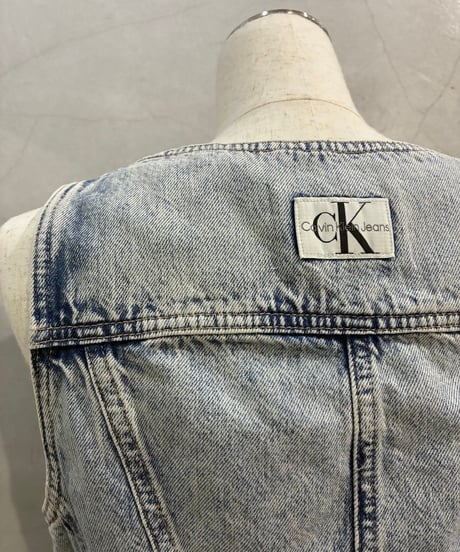 Calvin Klein Jeans Denim Corset Vest LBL