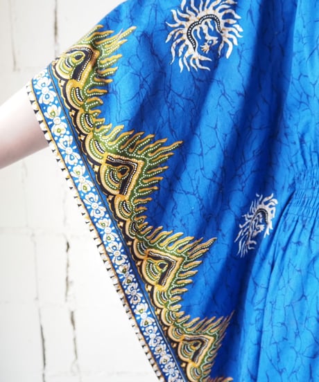 Front China Button Batik Dress BL