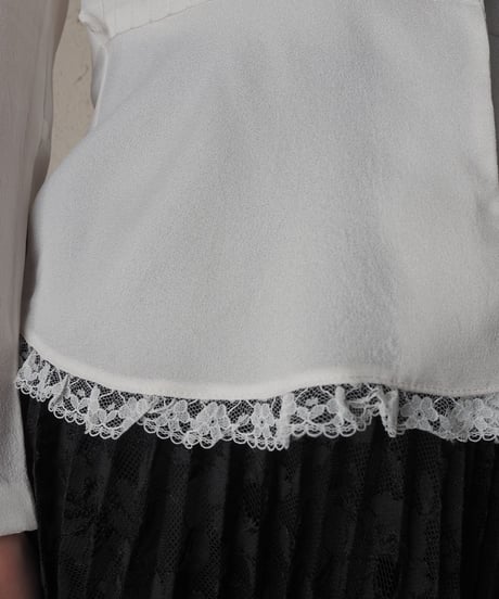 1970's Frill Lace Blouse WH