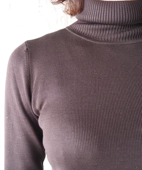 Silk Turtle Sweater DBR