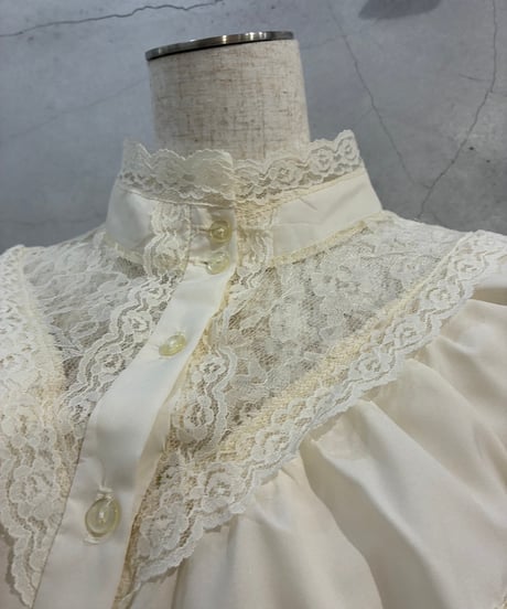 California Connection Frill Lace Blouse IV
