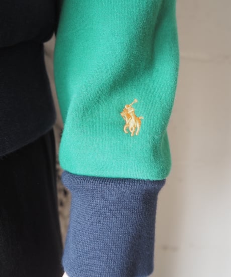 Polo Ralph Lauren Color Blocked Double Knit Sweat NVYEGN