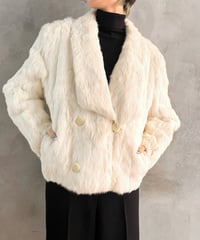 Double Breasted Fur Jacket IV
