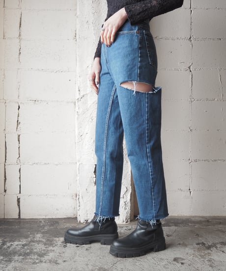 Levi's 550 Slashed Denim BL