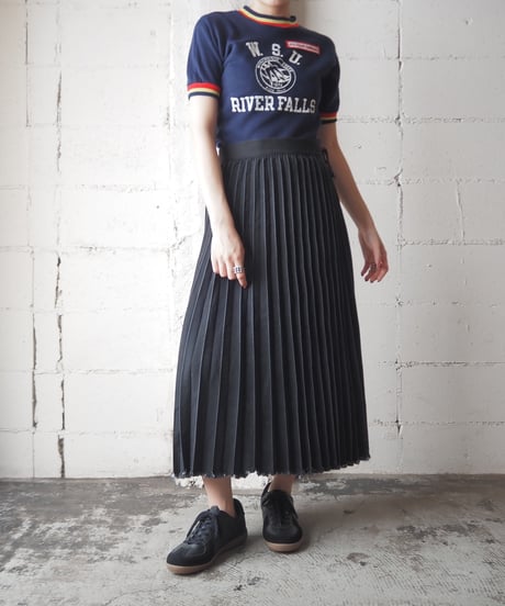 60's-70's CHAMPION "W.S.U RIVER FALLS" S/S Sweat NVREYE