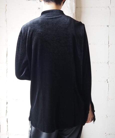 Velour China Shirt BK