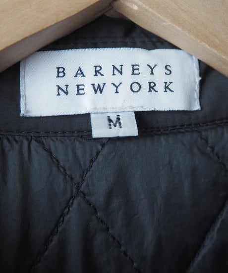 BARNEYS NEWYORK Padded Zipup Jacket BK