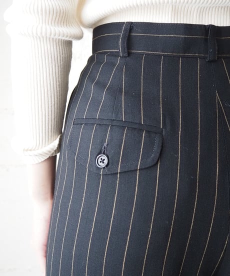 LAUREN Stripe Pants BK