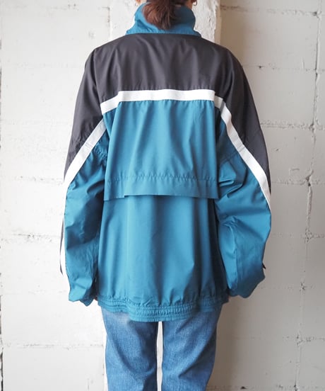 UMBRO Stand Collar Nylon Jacket BK GN
