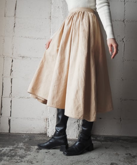 COMME des GARÇONS Floral Jacquard Flared Skirt BE