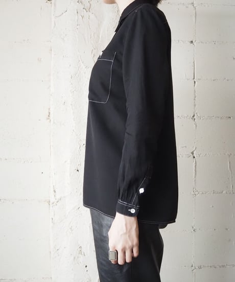 White Stitch Shirt BK