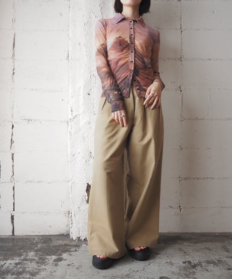 Desigual  Sheer Shirt BR
