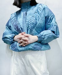 Aurora Color Pleated Design Blouson LBL