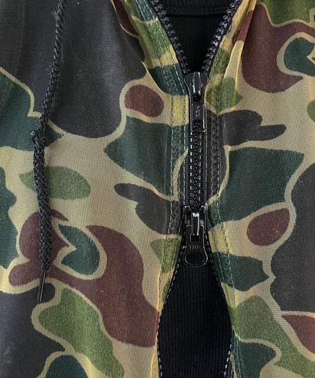 Double Zip Camouflage Parka KABR