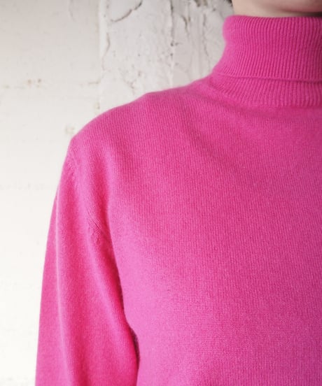 Cashmere Turtle Neck Knit PI