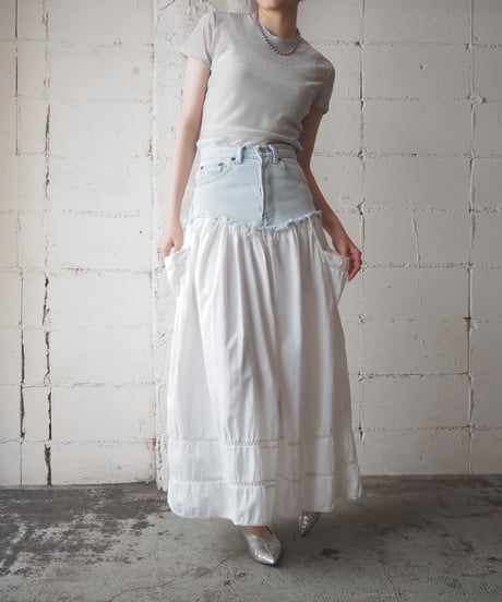 S/S Sheer Lame Tee SV